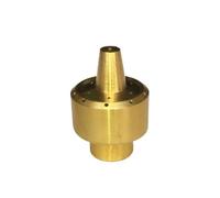 GCYEIDMA Buse de Fontaine en Laiton Buses de Fontaine à Colonne en Laiton et Acier Inoxydable, 1/2", 3/4", 1", for Feux d'artifice, for Paysage(1l4 (Brass))