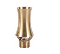 GCYEIDMA Buse de Fontaine en Laiton Fontaine à Glace en cèdre avec buse 1/2" Femelle et 3/4" mâle for Jardin, Parc, étang, Place, hôtel, Paysage, Fontaine ornementale(Brass)