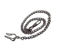 GCYEIDMA Chaîne de Montre de Poche 24 chaînes de Montre Poche Style Cowboy for Montres à Quartz Anciennes et Vintage(Black)