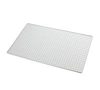 GCYEIDMA Grille Barbecue Filet de Grille en Acier Inoxydable for Barbecue, 1 pièce, for Feux Camp, Excursions sur Le Terrain, Gril Fer, Pique-Nique, Partie extérieure(3.4 Frame 60x40cm)