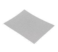 GCYEIDMA Grille Barbecue Tapis de Gril Noir résistant antiadhésif, Filet, Bouteille d'huile réutilisable, Brosse, Pince, Tapis Cuisson Facile à Nettoyer, Outil(300x400mm)