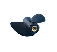 GCYEIDMA hélice de Bateau Hélice de Bateau radiocommandée M4 à Deux pales avec Filetage, hélice Positive/Inverse for Arbre d'hélice 4 mm(D35.0mm Reverse 005)