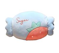 GCYEIDMA Oreiller Chauffe Main Coussin Mignon en Peluche for la Sieste, Doux et Chaud, à Double Usage, for Homme Femme, Motif Dessin animé(Strawberry B)