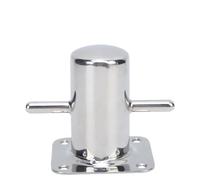 GCYEIDMA Taquet Amarrage Bitt d'amarrage Simple en Acier Inoxydable, Taquet croisé Robuste, Accessoires de quincaillerie Marine 90MM/120MM(120MM)