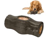 GCZSLP Jouet interactif à mâcher pour chien, support en sel de l'Himalaya pour grands chiens de plus de 25 kg, design durable en pierre de granit