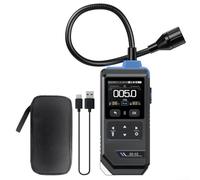 GD-02 Détecteur de fuite de gaz méthane avec système d'alarme multifonction et seuils réglables pour usage domestique et industriel