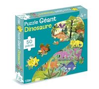 Gd boite jeux puzz dino 50 - Collectif - Lito - Boîte ou accessoire - Jeux livres objets
