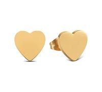 GD GOOD.designs Boucles d'oreilles cœur pour femmes - coffret cadeau inclus I Boucles d'oreilles cœur