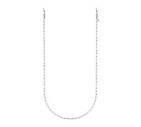 GD GOOD.designs EST. 2015 Chaîne à lunettes pour femmes or, argent et or rose I Cordon à lunettes doré 18 carats (75cm) en acier inoxydable I Chaîne à maillons pour lunettes de soleil (Argent)