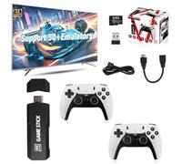 GD10 PRO Retro Game Stick 4K, 2.4G Double manette de jeu sans fil, 64 Go 37000 + émulateurs de console de jeu rétro