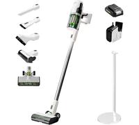 Gd24Svk4D Aspirateur Sans Fil Luxe,Haute Puissance,Autonomie 45Min,Filtre Hepa,Outil Pour Poils D'Animaux,3 Niveaux De Puissance,Batterie 24V 4Ah Et Chargeur Sur Socle,Garantie 3 Ans