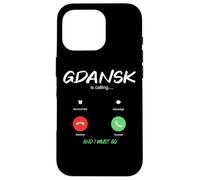 Gdansk Appelle et Je Dois partir en Pologne en Voyage à Danzig Coque pour iPhone 16 Pro