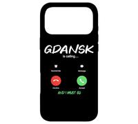 Gdansk Appelle et Je Dois partir en Pologne en Voyage à Danzig Coque pour iPhone 17 Pro Max