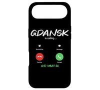 Gdansk Appelle et Je Dois partir en Pologne en Voyage à Danzig Coque pour iPhone Air