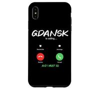 Gdansk Appelle et Je Dois partir en Pologne en Voyage à Danzig Coque pour iPhone XS Max