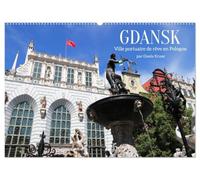 GDANSK - Ville portuaire de rêve en Pologne (Calendrier mural 2027 DIN A2 vertical), CALVENDO calendrier mensuel: La ville portuaire de Gdansk est ... importantes d'Europe sur le plan historique