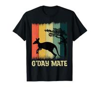 G'day Mate Australia Day Kangourou Australien Rétro Vintage T-Shirt
