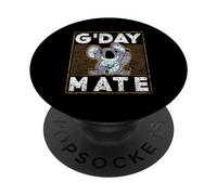 G'day Mate Koalas Koala Ours Mignon Koala Animal PopSockets PopGrip Adhésif