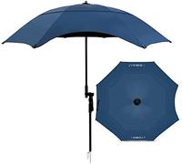 GDBTDL Parapluie de Pêche Robust, Pare-Soleil Pliable Extérieur Tous Temps, 360° Imperméable et Anti-Vent Épaissi avec Protection UV pour Plage et Camping