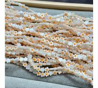 GDBZS 60-240PCS 6 mm fabriqué à la Main des Perles de Coquille d'eau Douce colorée, Fournitures de Bijoux Uniques pour des projets d'artisanat de Bricolage, des Bracelets à la Cheville