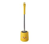 GddOGUK Brosse WC Acier Inoxydable à Long Manche Brosse de Toilette Montage Mural Sol Maison Toilette nettoyant Brosse Salle de Bain idées épurateur de Toilette Efficace