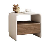GddOGUK Table de Chevet Haut de Gamme, Table de Chevet créative avec tiroir et étagère Ouverte, Table d'appoint Facile à déplacer for Chambre à Coucher, Salon, Table de Chevet