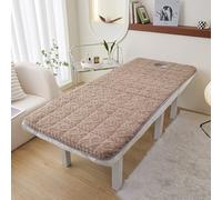 GDDUOYUE Surmatelas en Velours Pliable pour Lit de Spa avec Trou pour Le Visage - Matelas Esthétique, Housse pour Table de Massage Antidérapante,Style 2,80×190cm