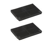 GDE - Lot de 2 filtres à charbon GDE compatible avec divers Hotte AEG/Electrolux 9029793552 EFF70