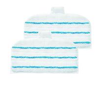 GDE - LOT DE 2 LINGETTES PATINS POUR NETTOYEUR STEAM MOP BLACK + DECKER
