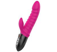 Gøděș Va Et Vient Vibro-masseur Masseur portable,Modes d'aspiration et de vibration,multifonction,chargement magnétique USB,matériau en silicone 100% étanche KZQ1