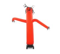 Gdetnysty Danseuse de poupée gonflable avec ventilateur, trous d'évacuation de la chaleur, convient à tous les types d'événements, fêtes et actions marketing, filament polyester 190D, 2,4 m, 550 W