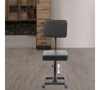 Gdetnysty Fauteuil de tatouage de coiffeur réglable en hauteur avec dossier rotatif à 180 ° - Structure en métal réglable - Construction robuste - Pour salon, studio, coiffure, cosmétiques