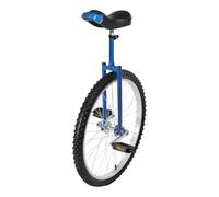 Gdetnysty Monocycle pour adulte 24 pouces Unicycle avec selle ergonomique réglable Vélo d'entraînement Balance Fitness Cadre en acier jante en aluminium Charge maximale 70 kg Hauteur réglable 91-102