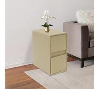 Gdetnysty Table d'appoint étroite - Étagère latérale étroite - Peu encombrante - Grande stabilité - Charge maximale : 44 kg - Pieds antidérapants - Pour salon, chambre à coucher, coin - Design moderne