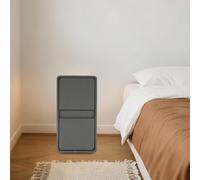 Gdetnysty Table d'appoint étroite - Étagère latérale étroite - Peu encombrante - Grande stabilité - Charge maximale : 44 kg - Pieds antidérapants - Pour salon, chambre à coucher, coin - Design moderne