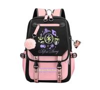 GDFENDU Kpop Singer Sac à dos avec porte-clés, 43,2 cm, grand sac à dos étanche avec câble USB et audio, sac d'école léger et décontracté pour les vacances, les voyages, pour filles, garçons, fans, D