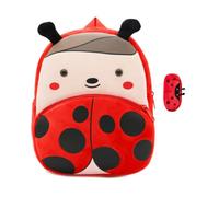 GDFENDU Sac à dos coccinelle avec trousse à crayons pour garçons et filles, mini sac à dos à motif animal mignon de dessin animé, b, Standard, coccinelle