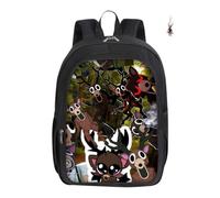 GDFENDU Sac à dos léger de 40,6 cm avec porte-clés, sac à dos de 40,6 cm imprimé en 3D, sac d'école léger avec grande capacité, cadeau de voyage et d'anniversaire., b, One Size, Sac à dos Anime