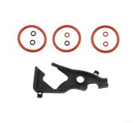Gdfnmogo 00622024 Kit de joint de machine à café avec 10 joints toriques en silicone compatible avec Siemens EQ5 EQ6 EQ7 EQ8 Series et modèles Bosch, haute température et pression