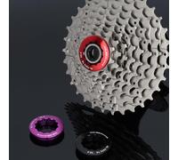Gdfnmogo 2 Couvres-Roues Libres Vélo 7075 Aluminium 11T | Alliage 7075 ultra-léger, haute résistance, traitement anodisé anti-, finition noire mate