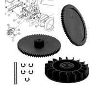Gdfnmogo 9-100-1132 Kit d'engrenages de transmission pour nettoyeur de piscine avec roulements à turbine, compatible avec les modèles Polaris 360 et 380, pièces de rechange durables pour la