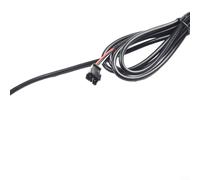 Gdfnmogo Accélérateur de pouce pour vélo et scooter électrique, connecteur SM 12 V-72 V 3 broches avec câble de 1760 mm, poignée ergonomique antidérapante, anneau entièrement en aluminium