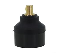 Gdfnmogo Adaptateur de soudage convertisseur pour machine à souder WP26V vers WP17V TIG, compatibilité des buses de 35-50 mm à 10-25 mm, ABS noir + connecteur métallique pour soudeurs MIG