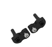 Gdfnmogo Adaptateur d'extension de frein en V AL7075 pour vélo - 22 mm - En alliage d'aluminium - Pour conversion de cadre ou de fourche de plus petite à grande roue (noir)
