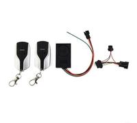 Gdfnmogo Alarme antivol pour scooter électrique 36-72 V, antidémarrage ABS avec double interrupteur pour Dualtron Thunder, dispositif de sécurité étanche pour trottinettes électriques (A)