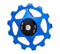 Gdfnmogo Alliage d'aluminium pour roue de montagne et de route pour dérailleur arrière de vélo, 13T pour poulie de guidage creux CNC avec roulements métalliques, compatible avec 8/9/10/11
