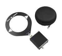 Gdfnmogo Antenne à large bande en forme de donut améliorée 10 kHz-180 MHz avec convertisseur à faible impédance pour radios, talkie-walkies, SDR et stations de radio, compatible avec tous les modèles