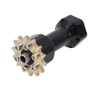 Gdfnmogo Arbre de transmission pour Light Bee X/S X160/X260, manchon d'arbre central compatible avec moto tout-terrain électrique, alliage d'aluminium 7075 avec pignon en acier inoxydable 14T (noir)