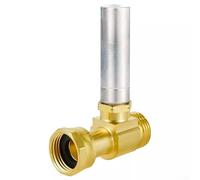 Gdfnmogo Arrestation de marteau à eau, tuyau en laiton de 1,9 cm, arrêt de bruit pour machine à laver, lave-vaisselle, plomberie sans plomb, 60 PSI