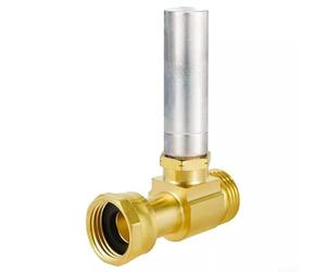 Gdfnmogo Arrestation de marteau à eau, tuyau en laiton de 1,9 cm, arrêt de bruit pour machine à laver, lave-vaisselle, plomberie sans plomb, 60 PSI